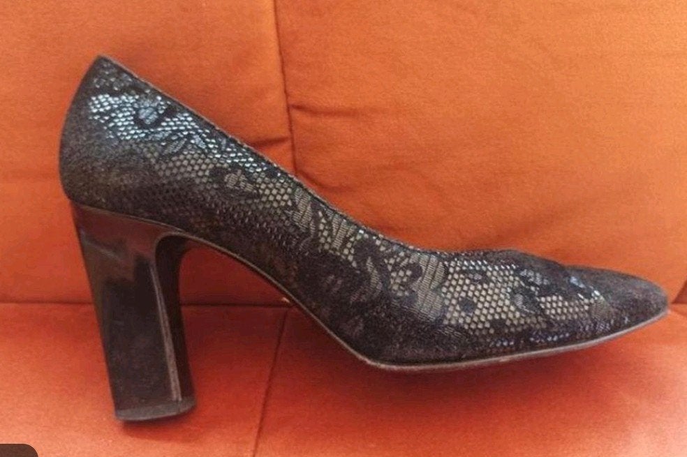 Luxe Zwarte Leren Pumps  - Maat 37, Kleding | Dames, Schoenen, Ophalen