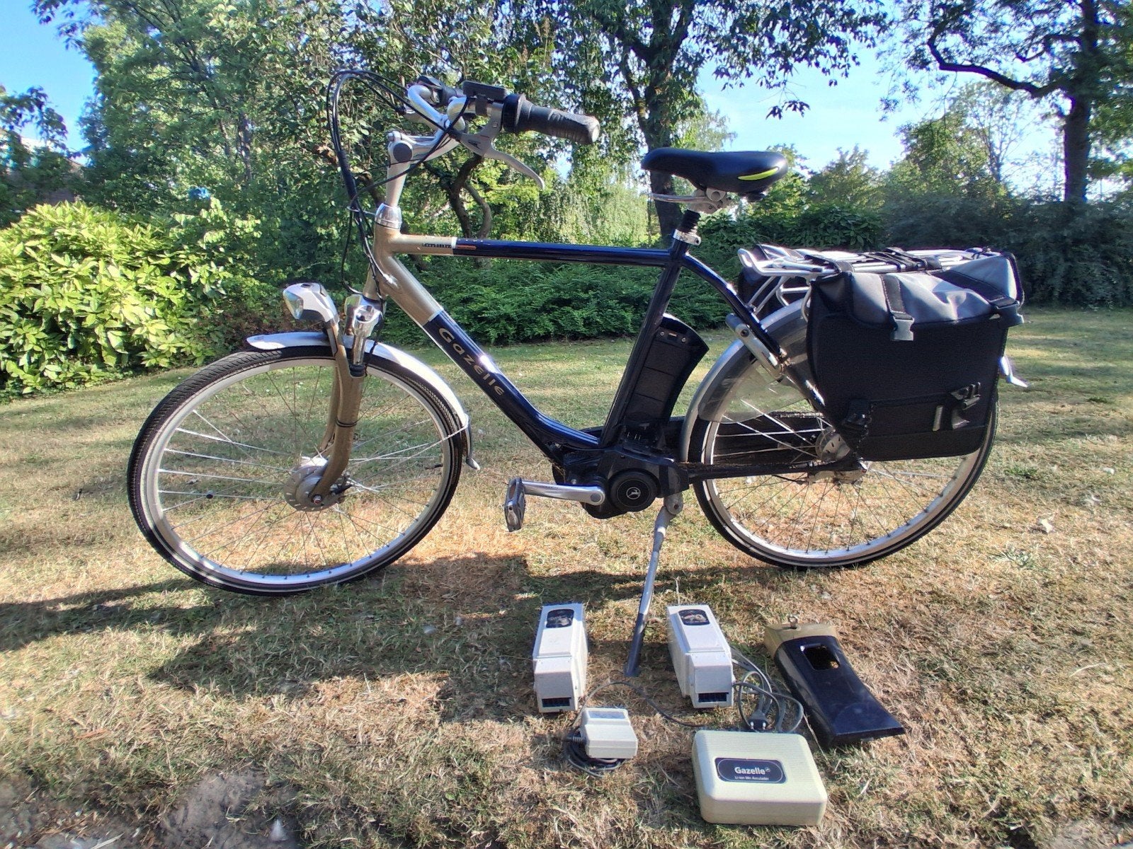 Prima werkende Gazelle Easy Glider Ebike, Ophalen, Gebruikt, 30 tot 50 km per accu, Gazelle