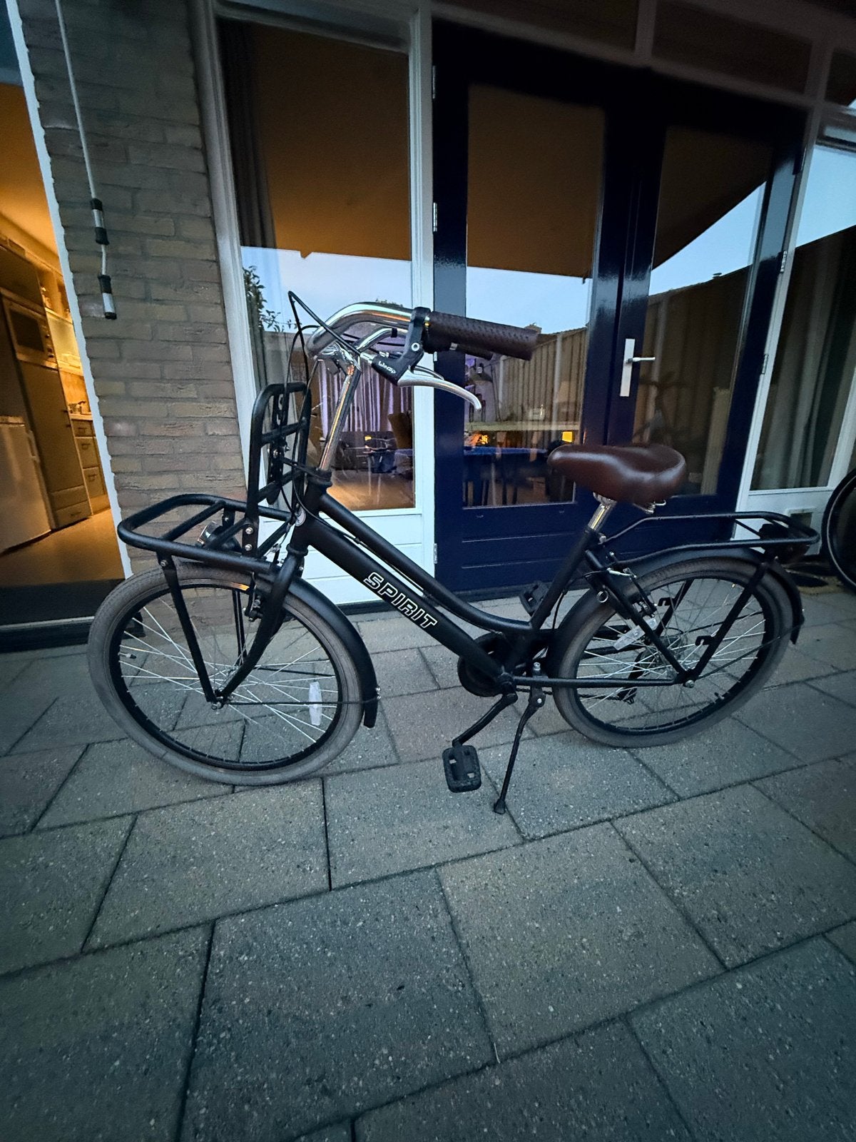 Spirit transportfiets met versnellingen 22 inch, Ophalen, Gebruikt