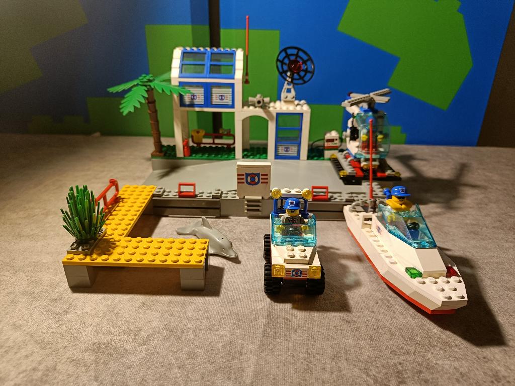 Lego Hurricane Harbor Set No 6338, Compleet, Lego, Ophalen of Verzenden, Complete set