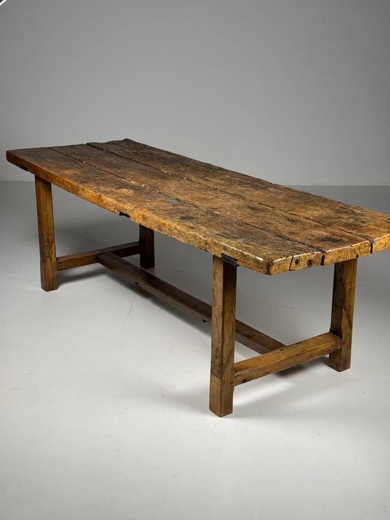 Kloostertafel frans antiek 238cm, Ophalen