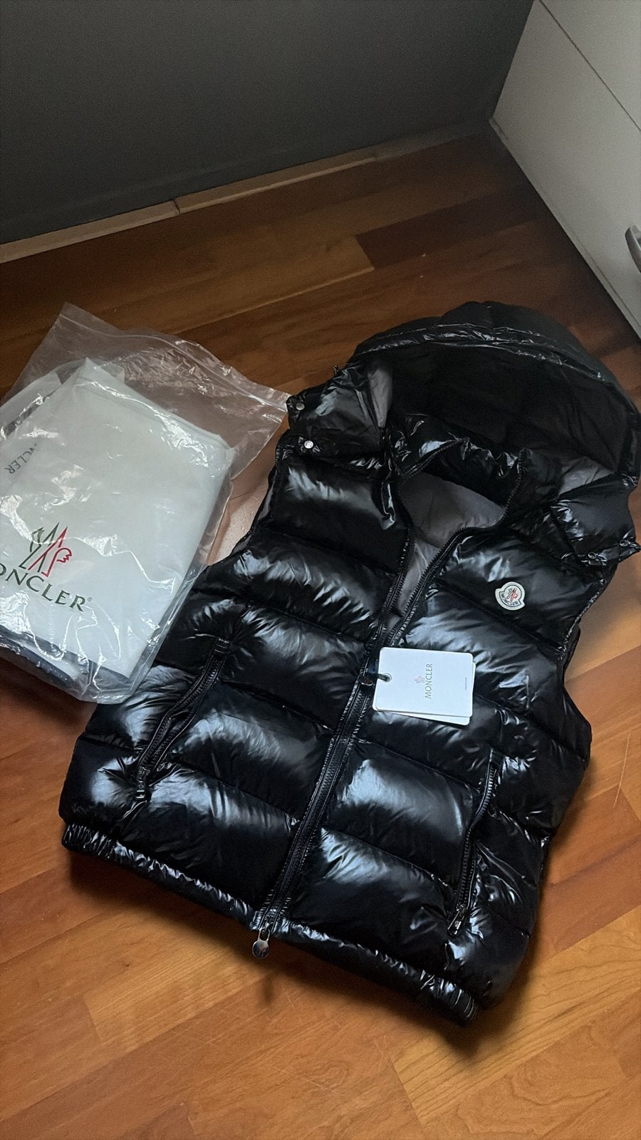 Moncler bodywarmer zwart maat S, Kleding | Dames, Ophalen of Verzenden, Nieuw, Maat 36 (S), Zwart