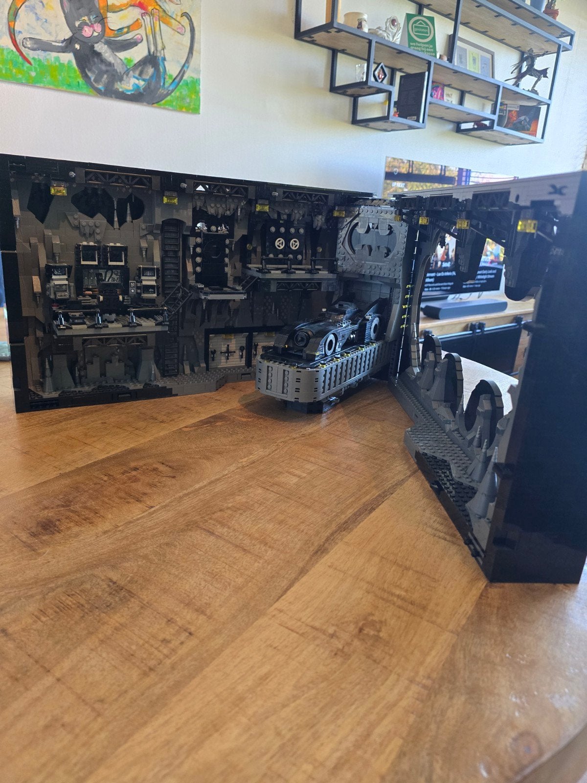 Lego Batman 76252 Batcave  - shadow box. Zonder minifiguren, Ophalen of Verzenden, Zo goed als nieuw, Lego
