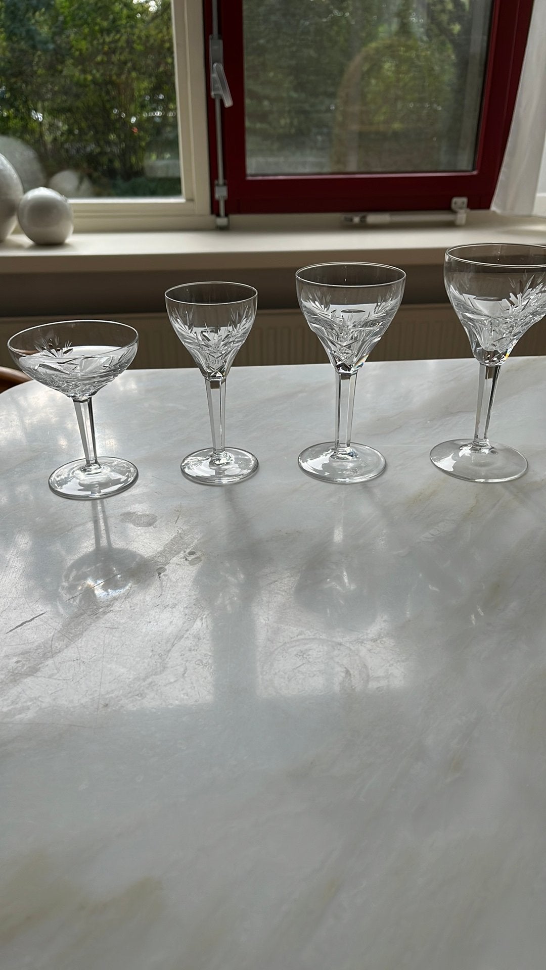 Kristal glas uit Leerdam, Ophalen, Gebruikt, Overige typen