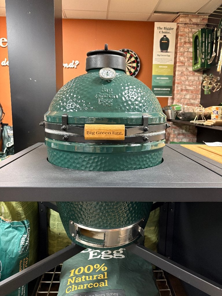 Big Green Egg Medium Solo BBQ - showroom uitverkoop, Ophalen, Nieuw, Big Green Egg