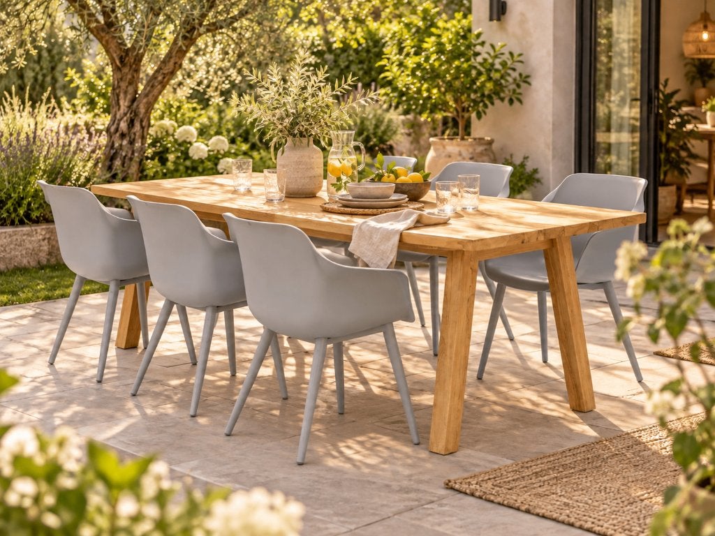 Hartman tuinset tafel met 6 stoelen (nieuw), 6 zitplaatsen, Teakhout, Nieuw, Ophalen of Verzenden