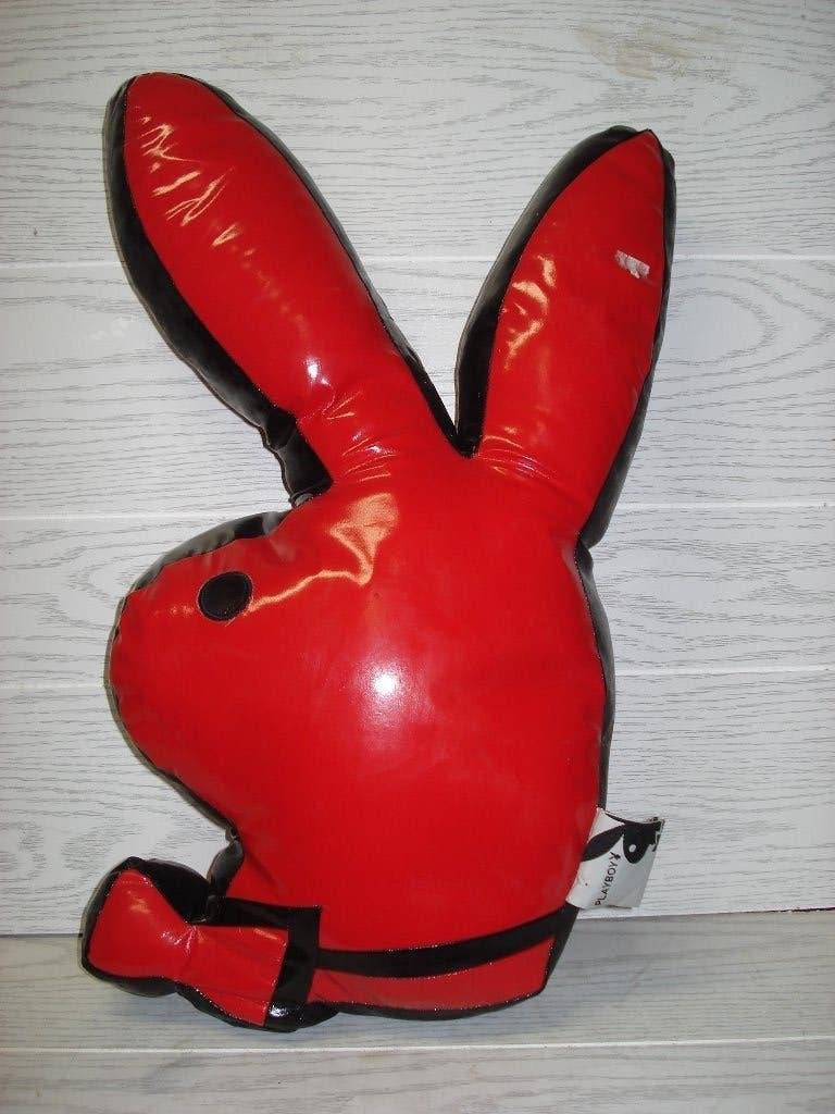 Orgineel Playboy Kussen   Jaren 90  52 Cm Hoog  Vintage, Ophalen of Verzenden, Zo goed als nieuw, Gebruiksvoorwerp