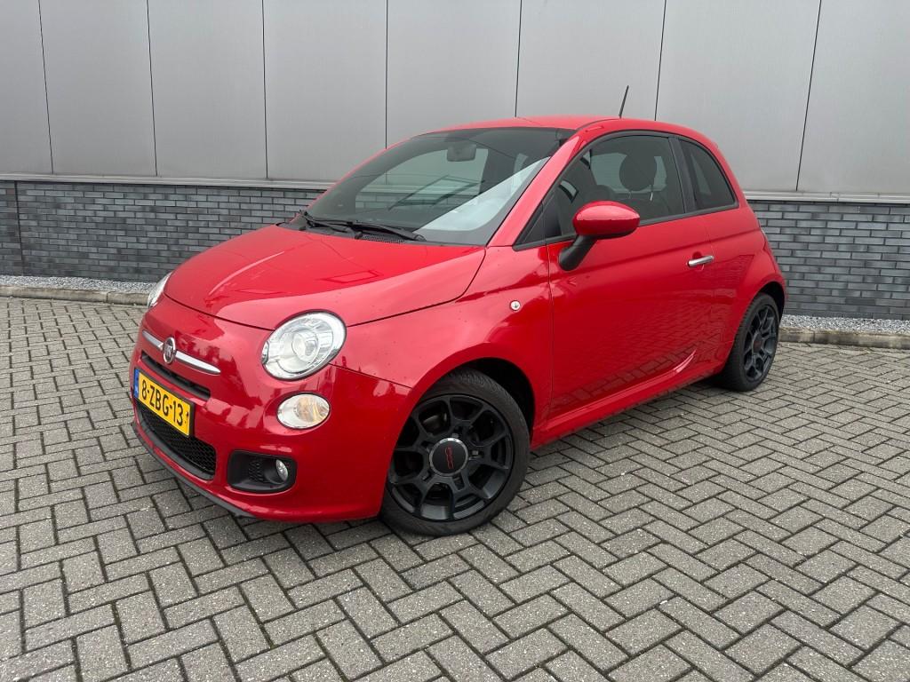 Fiat 500 0.9 TwinAir Turbo 500S Leer, Voorwielaandrijving, Gebruikt, 905 kg, Bedrijf