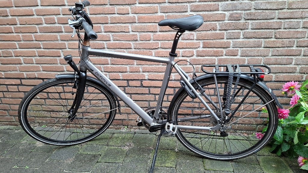 Herenfiets, Ophalen, 28 inch, Gebruikt, Velgrem
