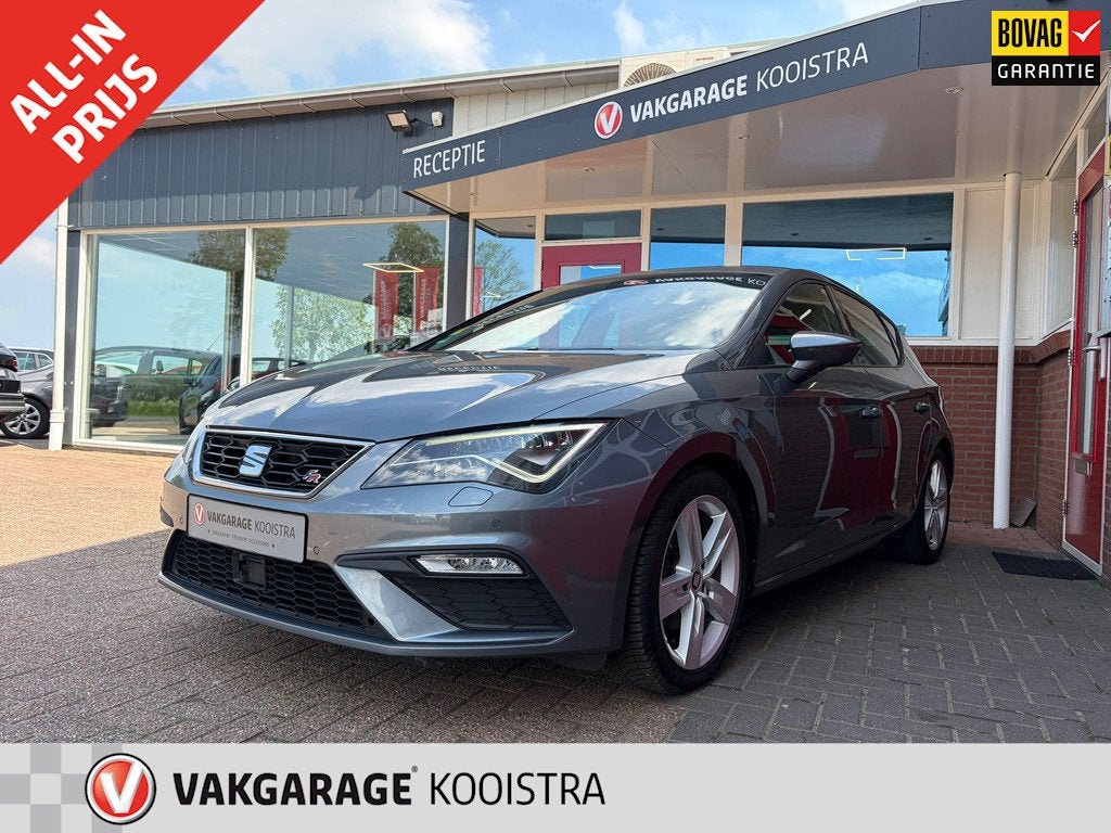 Seat Leon 1.4 TSI FR Business|Beats|Cruise|Carplay, 12 maanden, Gebruikt, Zwart, 4 cilinders