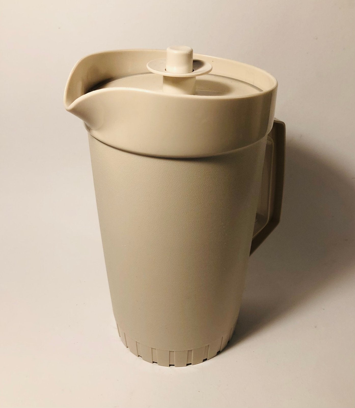 Tupperware sapkan, pitcher, vintage, cremekleurig, Ophalen of Verzenden, Zo goed als nieuw, Overige typen