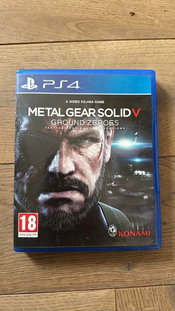 Metal Gear Solid V Ground Zeroes PS4, Avontuur en Actie, Gebruikt, Vanaf 18 jaar, 1 speler