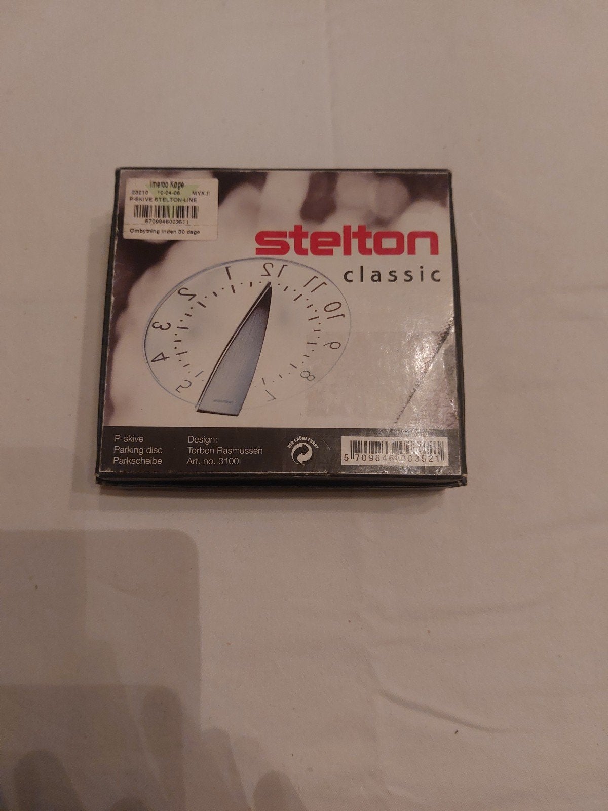 Stelton parkeerschijf, Auto diversen, Ophalen of Verzenden, Gebruikt