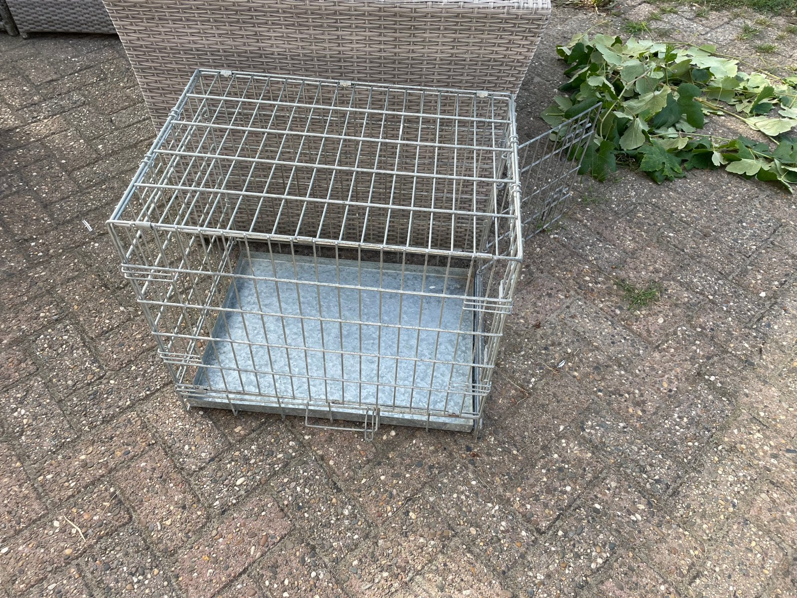 Kleine bench, Ophalen, Gebruikt