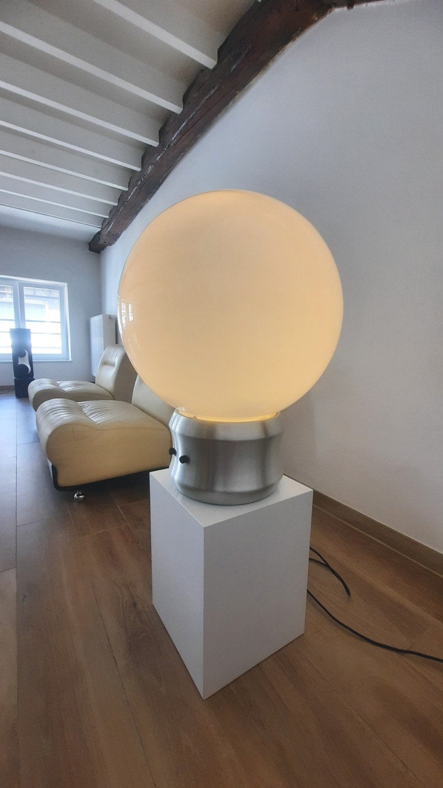 Martinelli Luce tafellamp, Ophalen, Glas