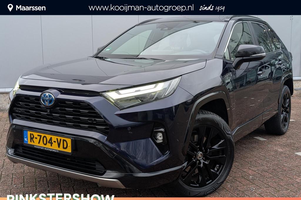 Toyota RAV4 2.5 Hybrid AWD Bi-Tone Schuifdak- 1e eigenaar, Auto's, Toyota, Automaat, Gebruikt, Euro 6, 4 cilinders