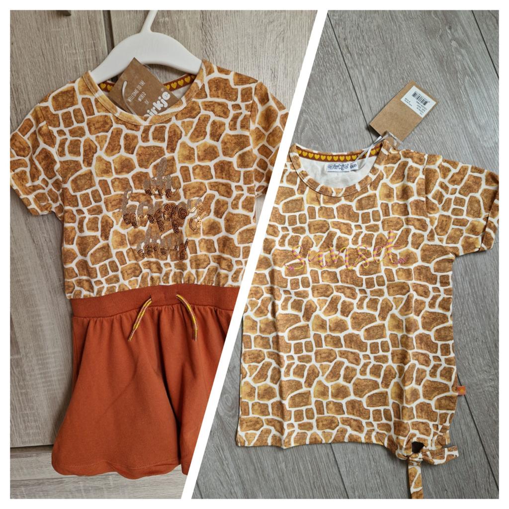 Dirkje Jurk & T-Shirt, Kinderen en Baby's, Ophalen of Verzenden, Nieuw, Dirkje, Meisje