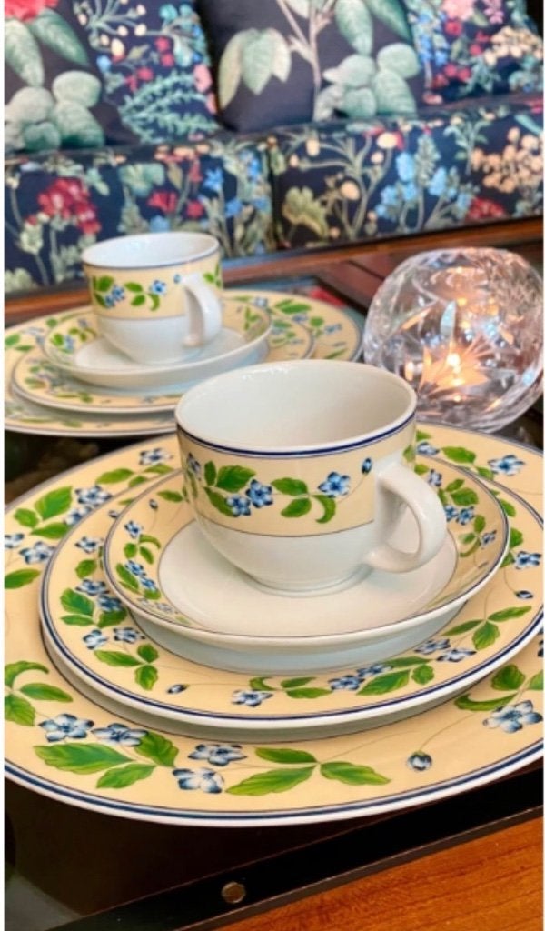 Bel Air ontbijt- dinerset, Overige merken, Keramiek, Landelijk/Boerenbont, Nieuw