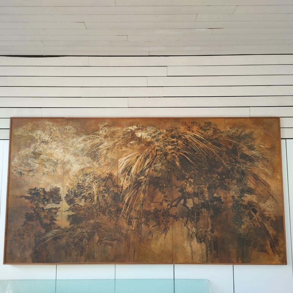 Prachtig groot schilderij Ab Jongmans (1934-2011), Antiek en Kunst, Ophalen