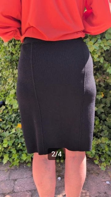 Ralph Lauren stretch rok – maat L – zwart, Zwart, Maat 42/44 (L), Ophalen of Verzenden, Zo goed als nieuw