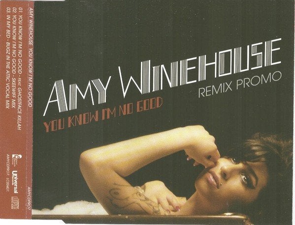 AMY WINEHOUSE CD SINGLE YOU KNOW I'M NO GOOD REMIX PROMO, Ophalen of Verzenden, Zo goed als nieuw, Pop
