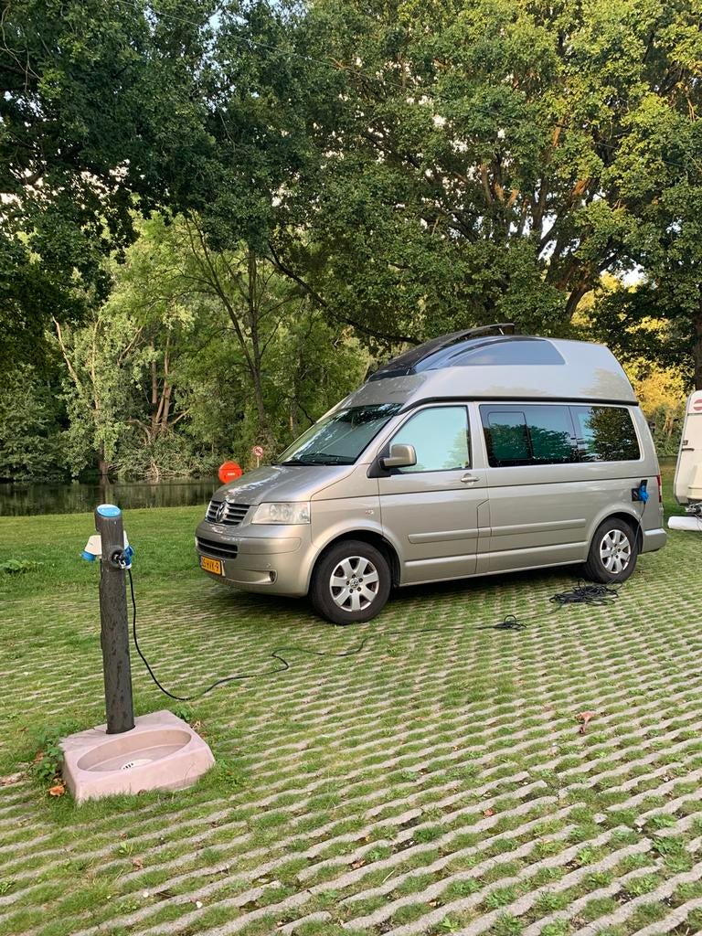 Volkswagen T5 Camper California Polyroof 2.5 TDI Automaat, Automaat, Alarm, Buscamper of Camperbus, Luifel