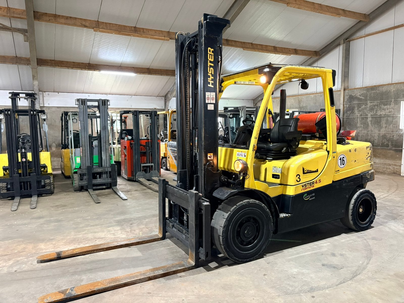 Hyster H4.5FT6 LPG Heftruck, Zakelijke goederen, Meer dan 4000 kg, Ophalen of Verzenden, LPG, Heftruck