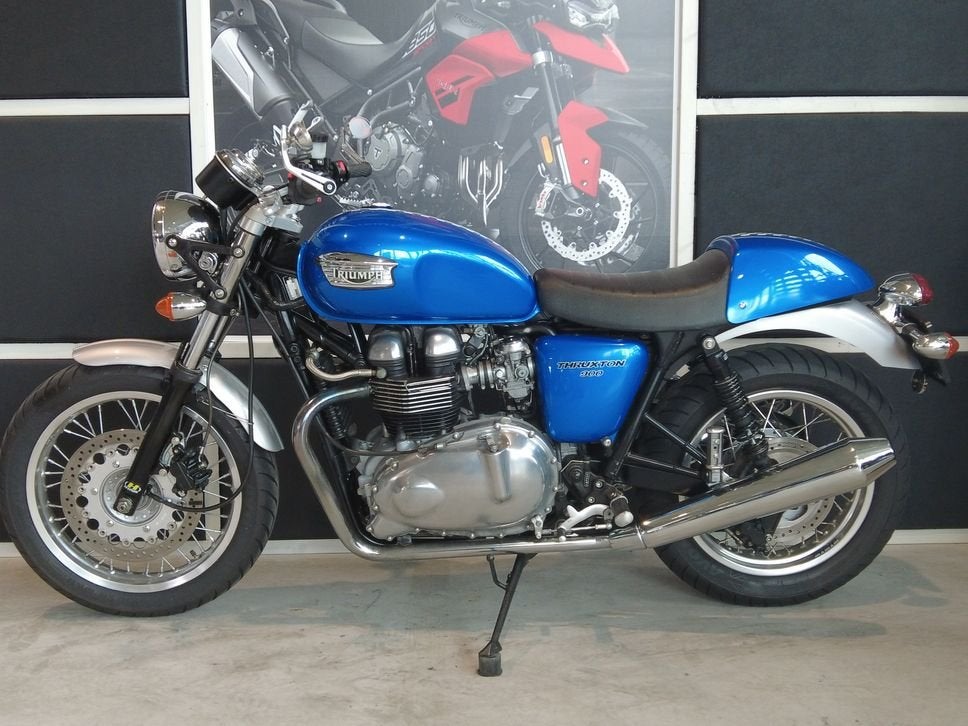 TRIUMPH THRUXTON 900 (bj 2006), Motoren, 2 cilinders, Motorrijbewijs A, Onbekend, Meer dan 35 kW