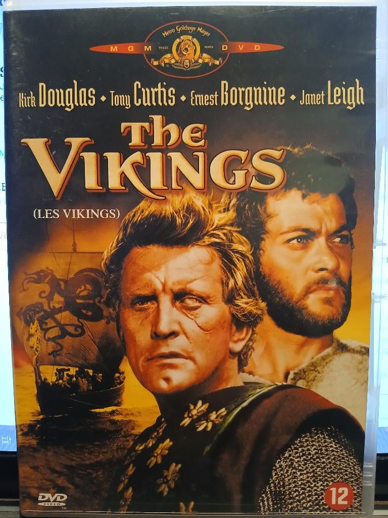 the vikings  ( kirk douglas - tony curtis ), Alle leeftijden, Ophalen of Verzenden, Zo goed als nieuw