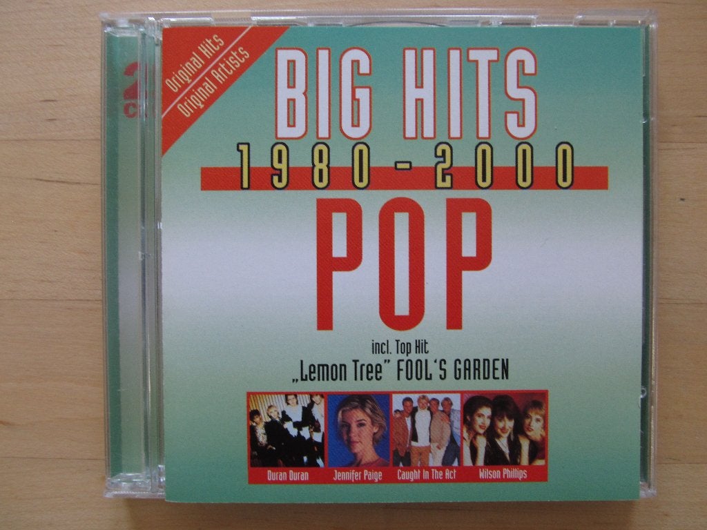2CD Big hits 1980-2000 Pop, Gebruikt, Ophalen of Verzenden, Verzamelalbum, Pop