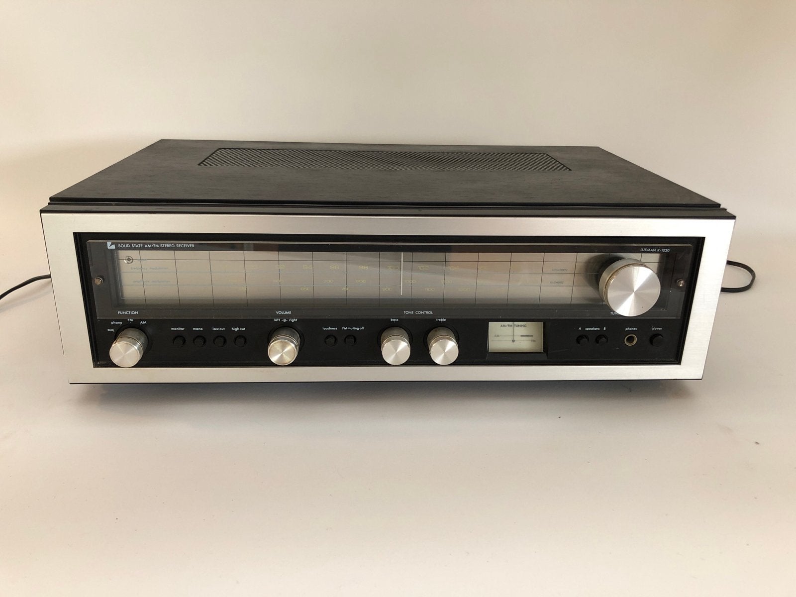 Luxman R-1030 Stereo Receiver - Vintage Audio, Overige merken, Gebruikt, Ophalen of Verzenden, 60 tot 120 watt