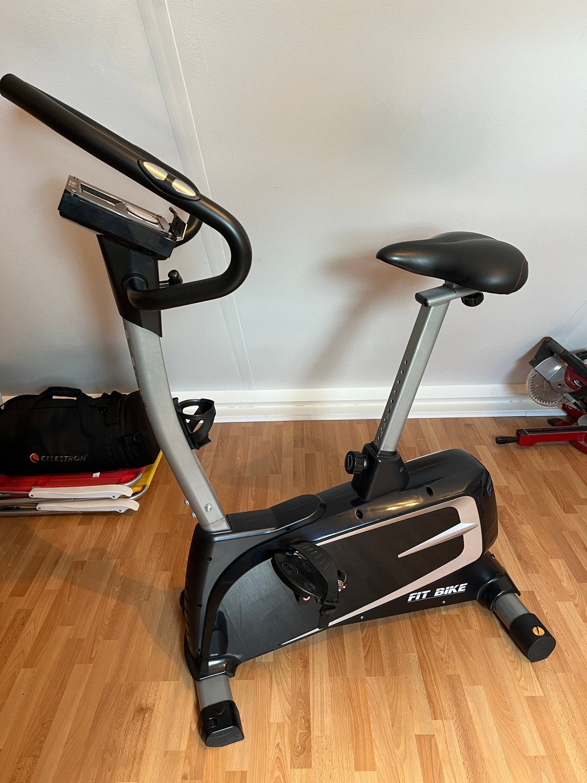 Fit Bike ride 6 iPlus Hometrainer., Sport en Fitness, Ophalen, Gebruikt, Metaal, Benen