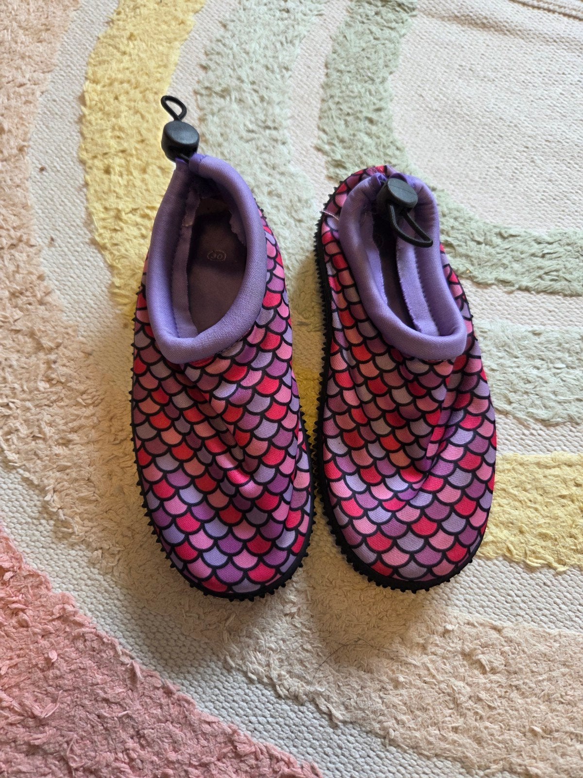Zeemeermin paars roze waterschoenen zwemschoenen maat 30, Meisje, Overige maten, Ophalen of Verzenden, Zwemschoenen