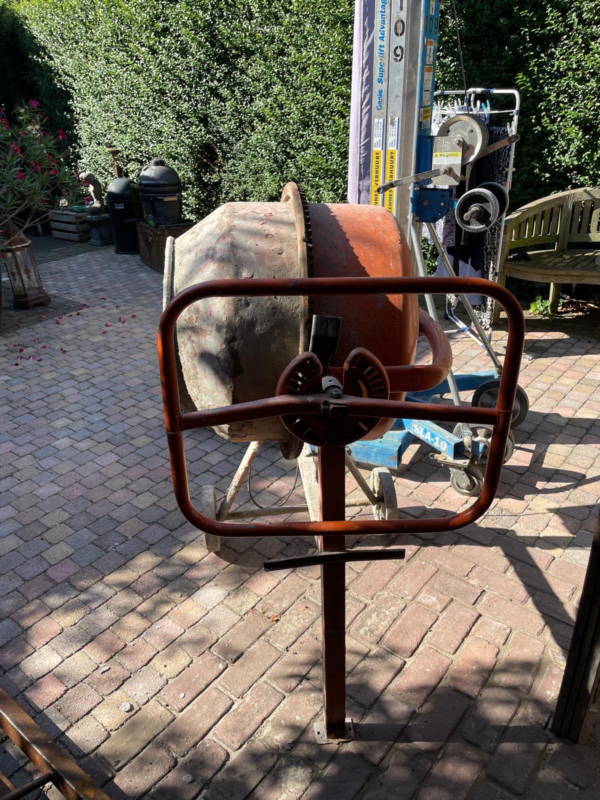 Betonmolen gebruikt, Doe-het-zelf en Verbouw, Betonmolens, Ophalen, Gebruikt