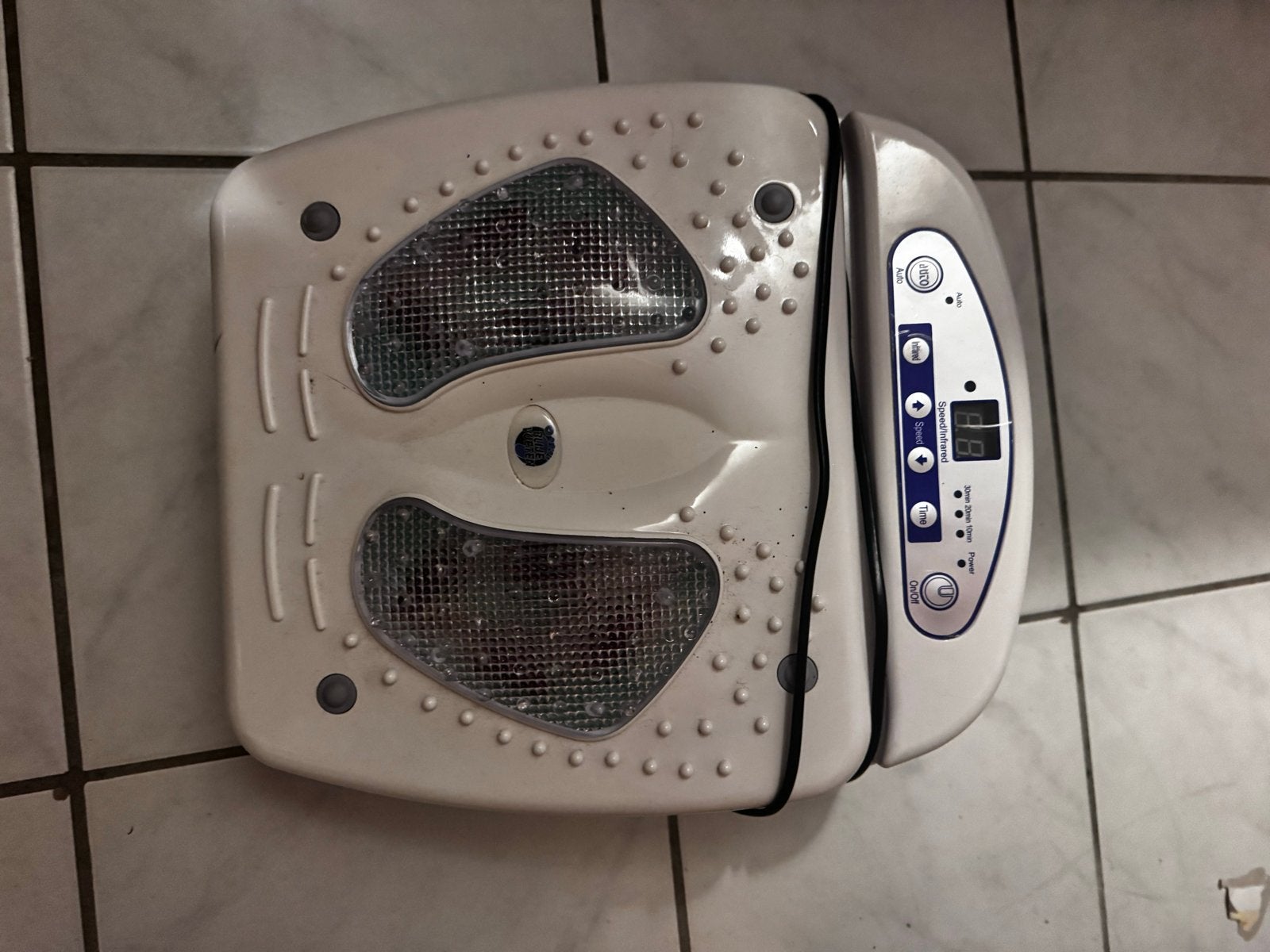 Voetmassageapparaat met infrarood en bubbels, Witgoed en Apparatuur, Ophalen of Verzenden, Gebruikt, Hand- en Voetverzorging