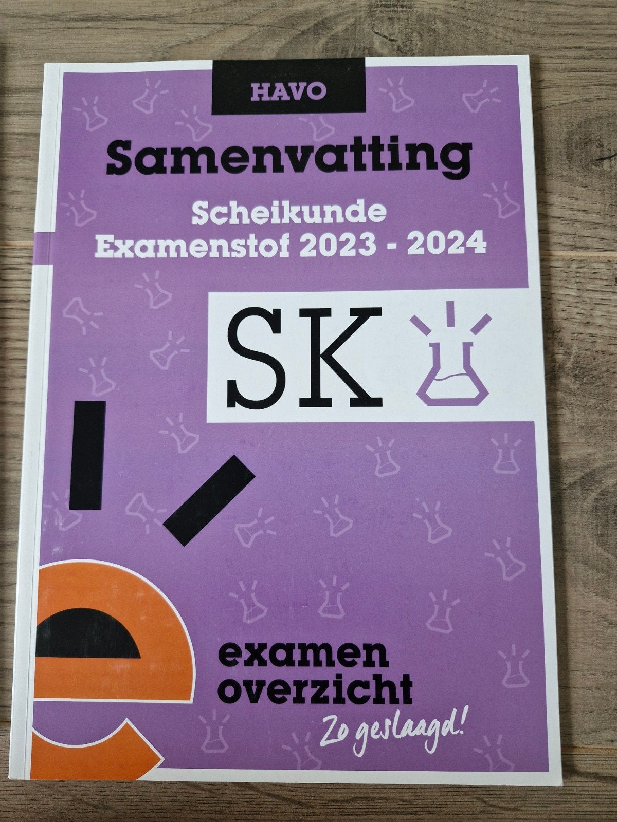 ExamenOverzicht Scheikunde HAVO Samenvatting & Oefenboek, Scheikunde, HAVO, Ophalen of Verzenden, ExamenOverzicht