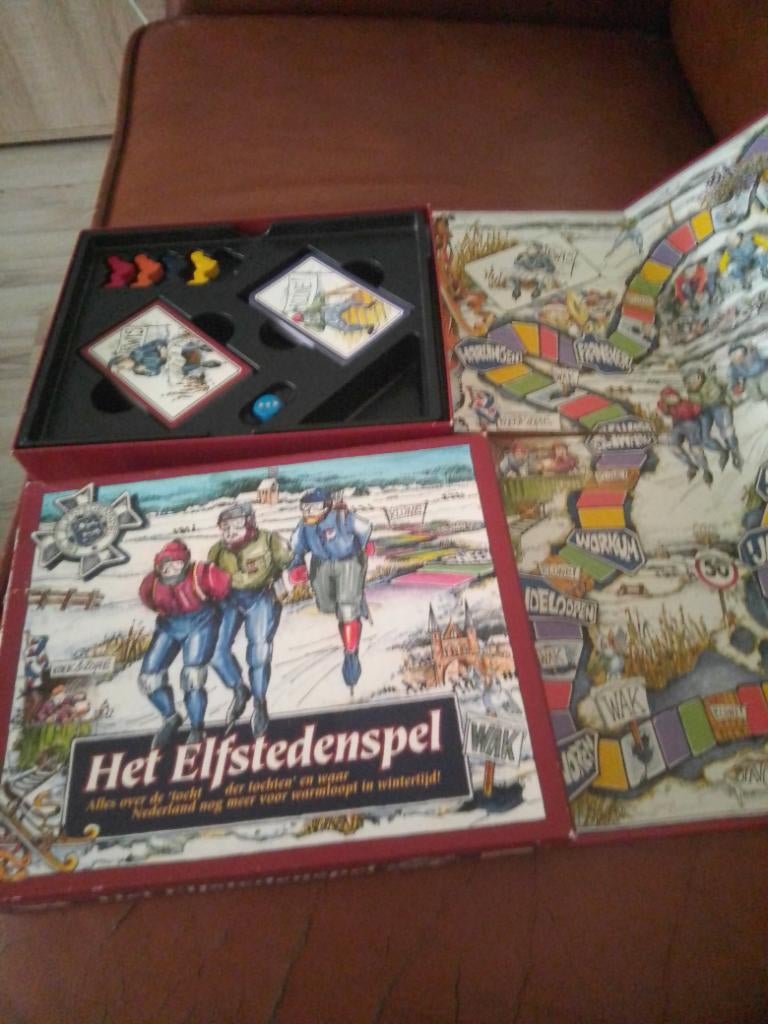Elfsteden spel, Hobby en Vrije tijd, Gezelschapsspellen | Bordspellen, Gebruikt, Vijf spelers of meer, Ophalen