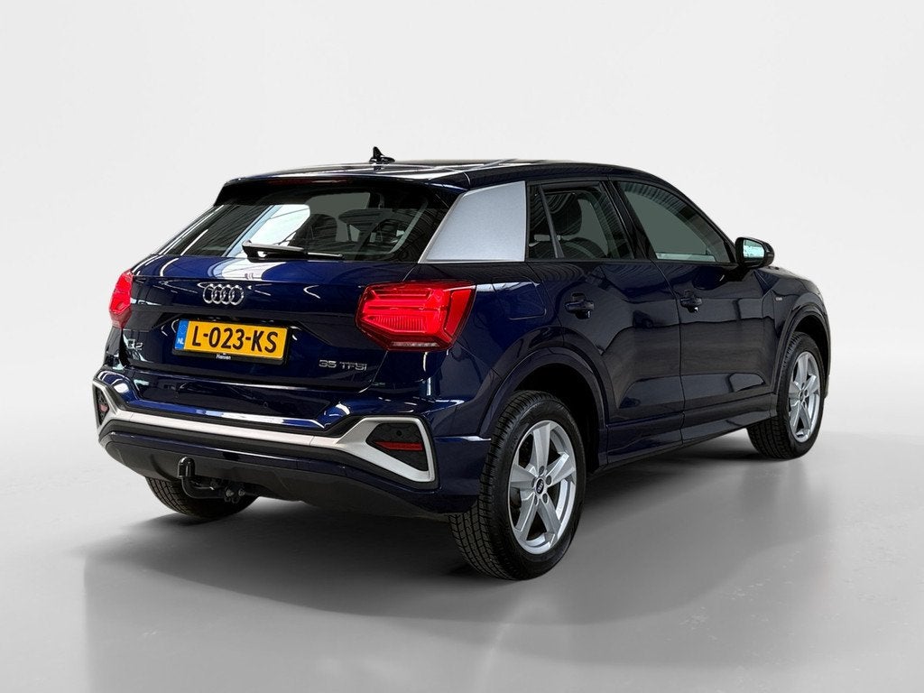 Audi Q2 35 TFSI Pro Line, Auto's, Audi, 12 maanden, 4 cilinders, Blauw, 690 kg