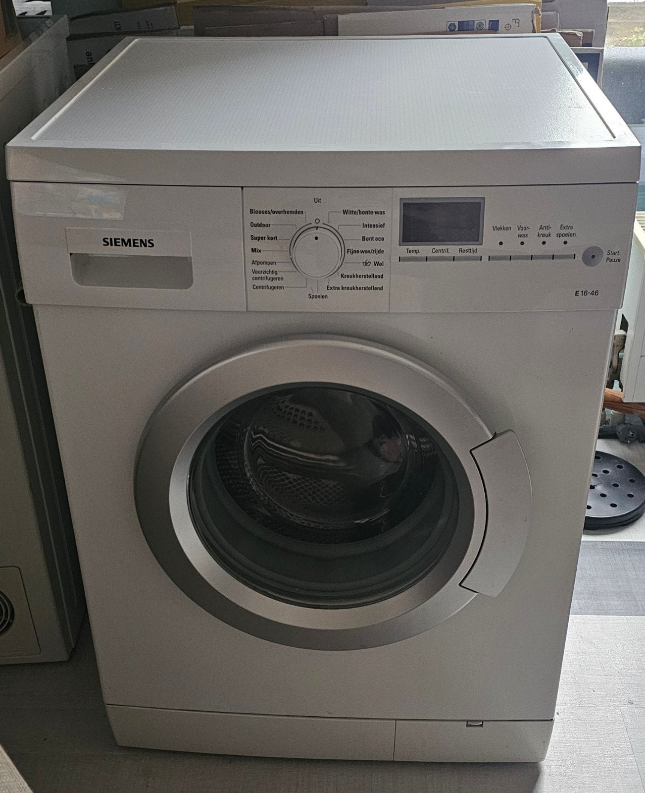 Wasmachine Siemens, Witgoed en Apparatuur, Ophalen, Gebruikt, Voorlader, 85 tot 90 cm