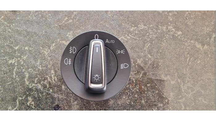 Licht Schakelaar van een Volkswagen Golf, Gebruikt, -, Volkswagen, -
