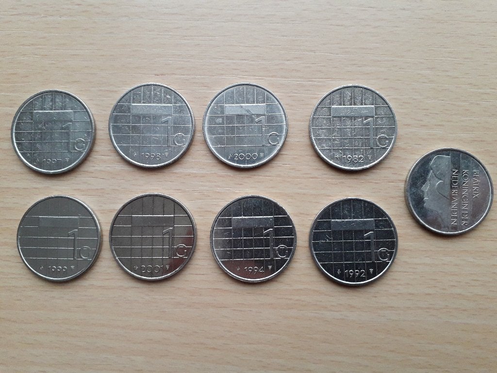 Guldens (met Beatrix - 1992-2001), Verzenden, Koningin Beatrix, 1 gulden, Losse munt