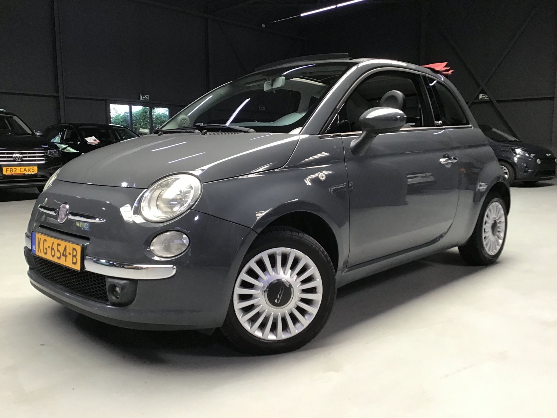 Fiat 500 C 1.2 Lounge I Airco I Park. sens I Touch Scherm I, Voorwielaandrijving, Euro 5, Gebruikt, 4 cilinders