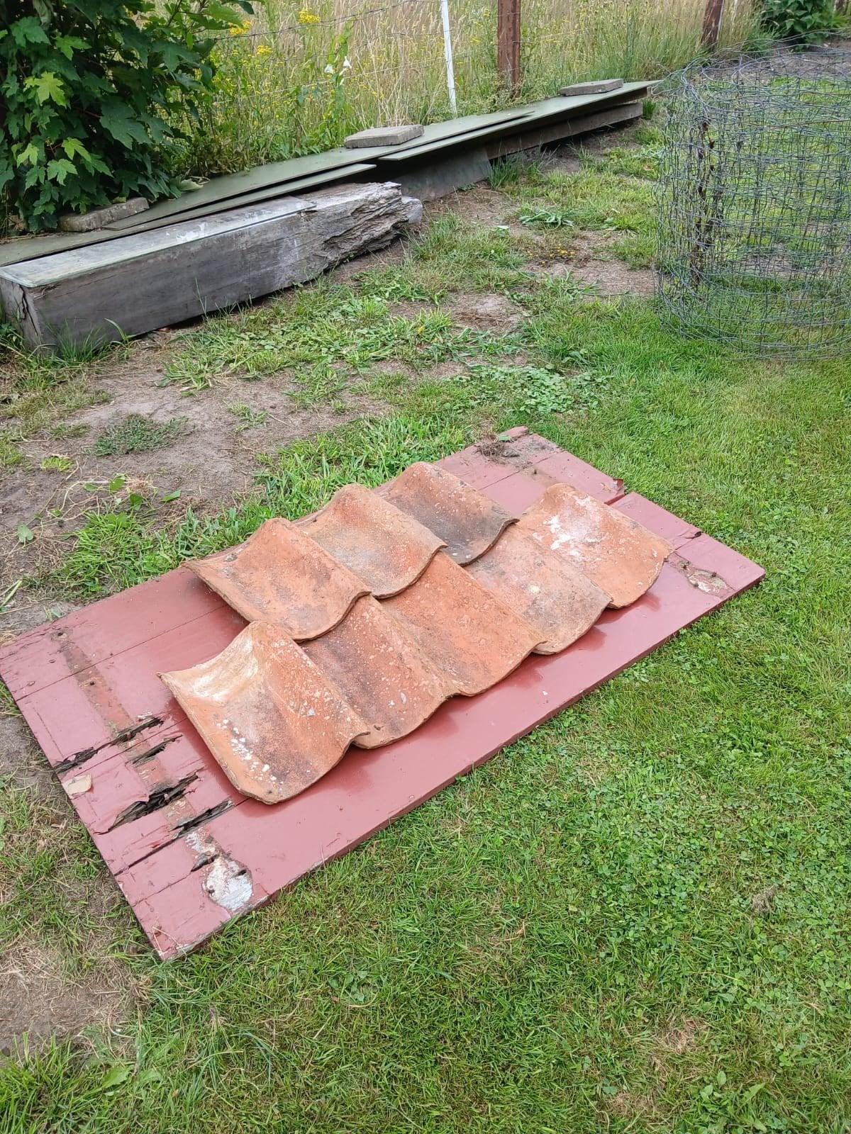 Oudhollandse hollandse rode dakpannen, Doe-het-zelf en Verbouw, Dakpannen en Dakbedekking, Ophalen, Steen of Klei, 15 m² of meer