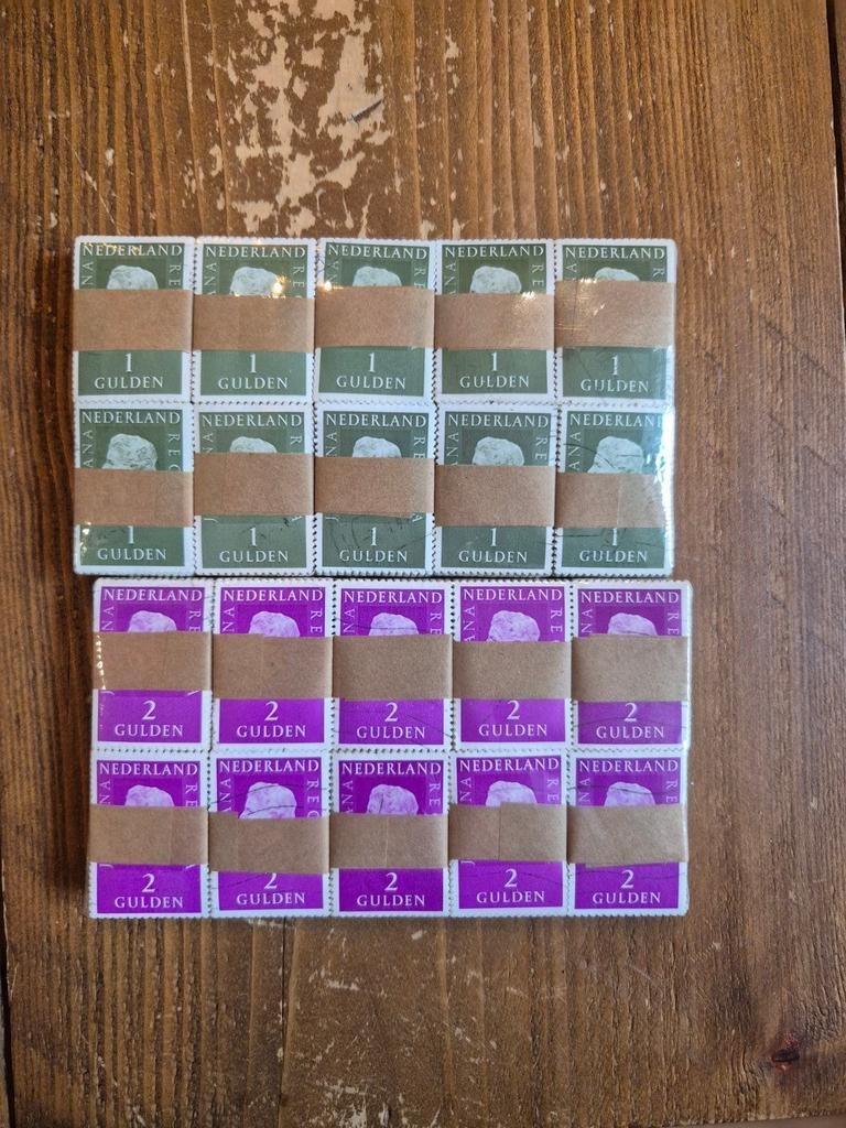 Nederlandse Postzegels: div bundels (100), Ophalen of Verzenden