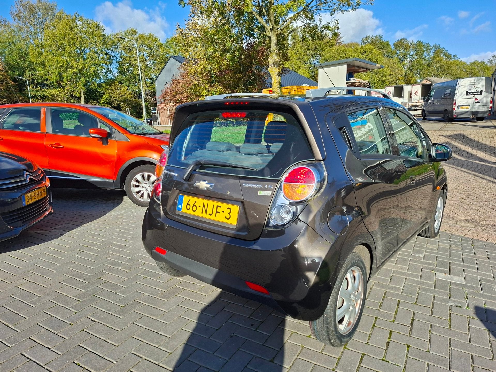 Chevrolet Spark 1.0 16V LS Bi-Fuel / Goedkoper autorijden ka, Auto's, Voorwielaandrijving, Euro 5, Verwarmde buitenspiegels, 4 cilinders