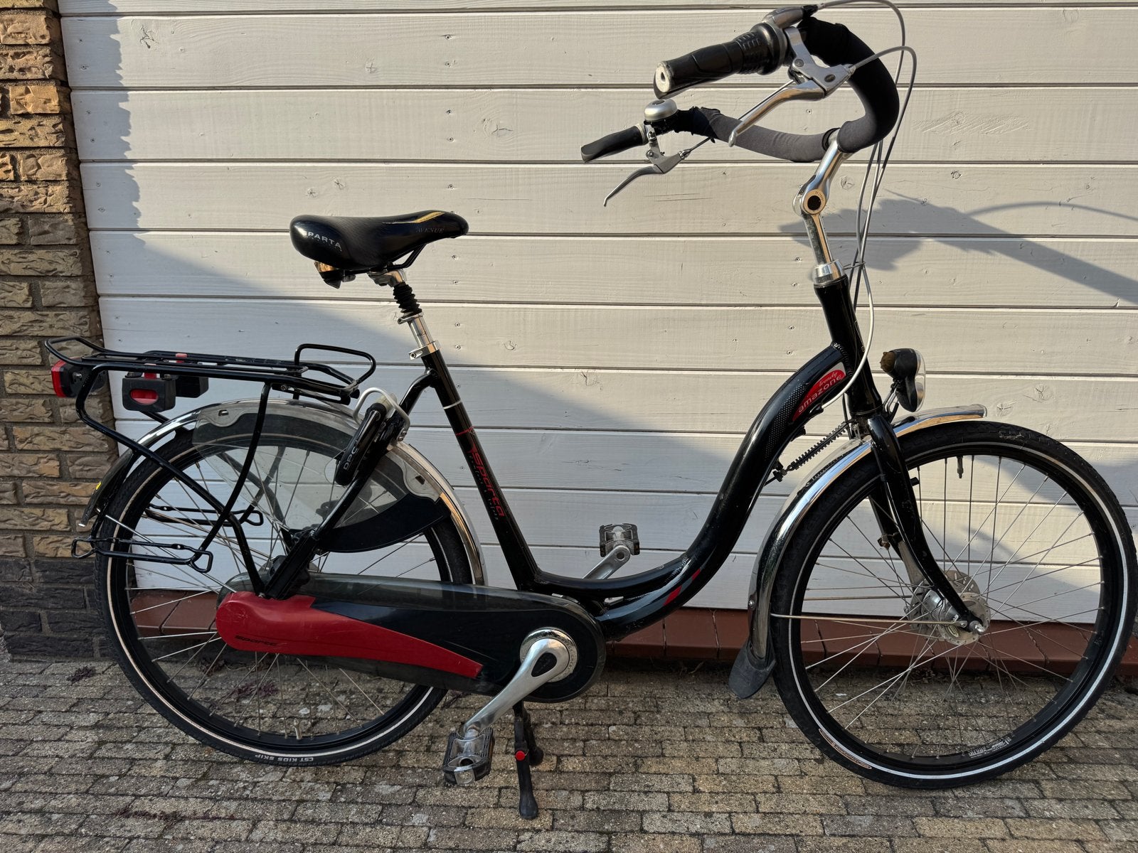 Sparta Trendy Amazone damesfiets 54 cm, Ophalen, Sparta, Schijfrem, 53 tot 56 cm