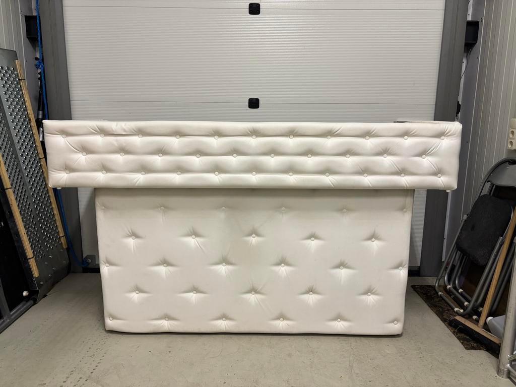 Uniek Wit Chesterfield DJ Meubel / DJ Booth - 190x70x111cm, Ophalen, Gebruikt, Dj-set, Overige merken