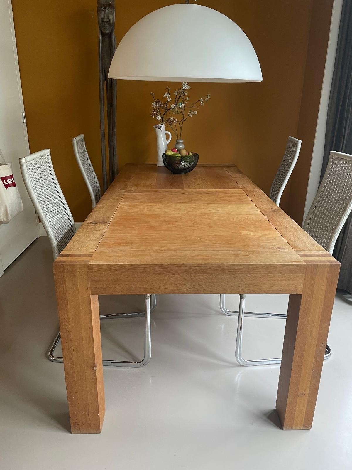 linteloo eettafel, Huis en Inrichting, Tafels | Eettafels, Ophalen, Gebruikt, Eikenhout, 50 tot 100 cm