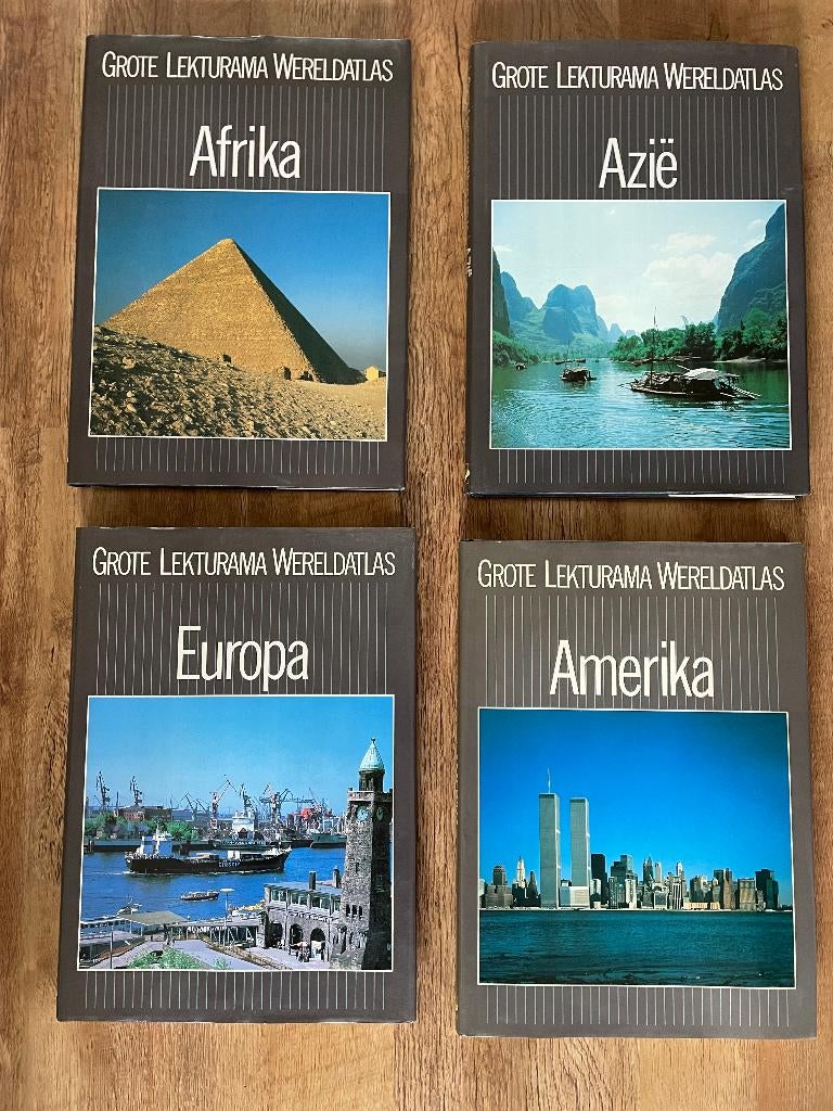 grote lekturama wereldatlas 4x, Boeken, Overige atlassen, Nieuw, Ophalen of Verzenden, Lecturama