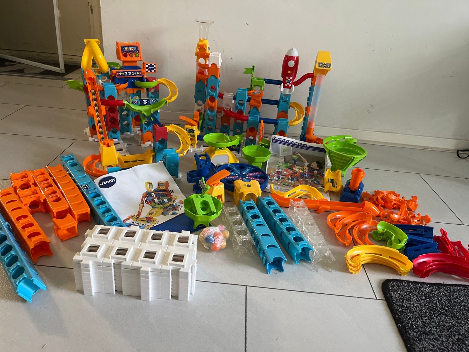 VTech Marble Rush knikkerbaan set - Zo goed als nieuw, Ophalen, Zo goed als nieuw, Overige merken